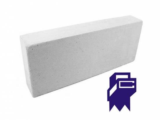 Блок газобетонный перегородочный 625*250*75мм В 3,5 D 600кг/м3 Могилевский КСИ
