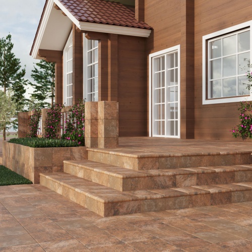 Клинкерная плитка Manhattan Red Exagres 245x120/10 мм